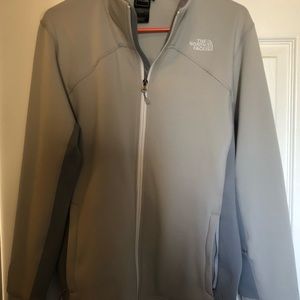 North Face Women’s Grey Flashdry Jacket Size XL. Only worn 2 times